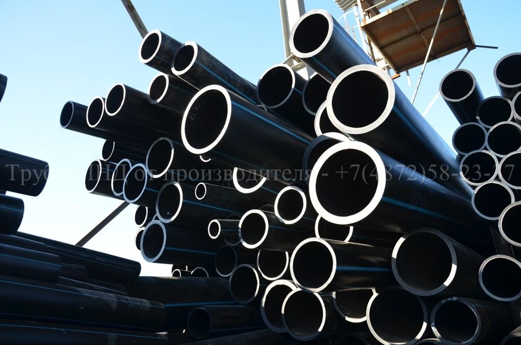 Труба ПЭ100 D450(17,2) SDR26 питьевая (отрезки по 6м.,12м.,13м.)